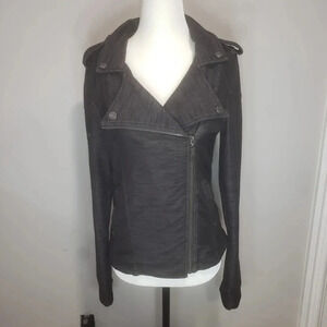 Harley-Davidson Womans Heather Gray  Zippered Soft Jacket ,Size M.